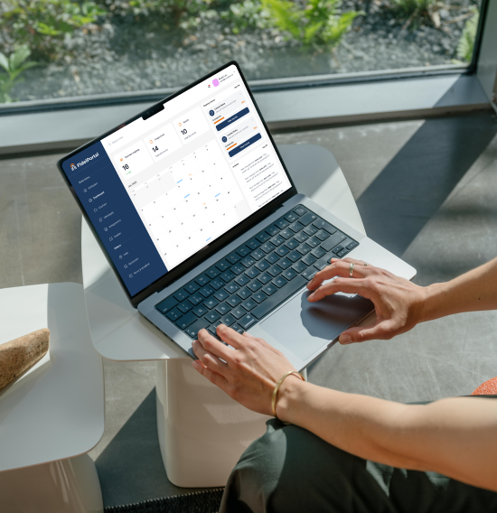 Laptop with Dashboard